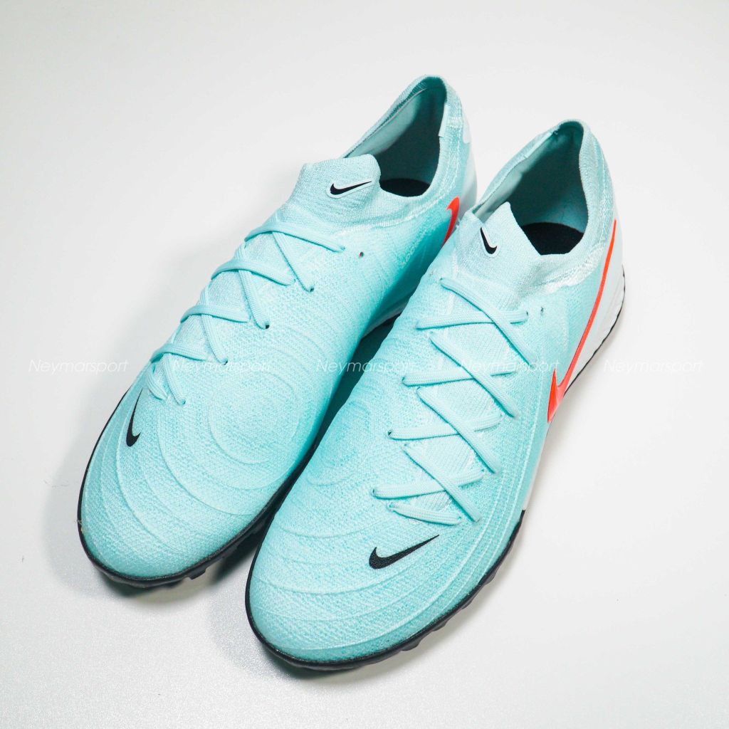 Giày đá bóng Nike Phantom GX II Pro TF Mad Energy - Mint/Atomic Red-Off Noir FJ2583-300
