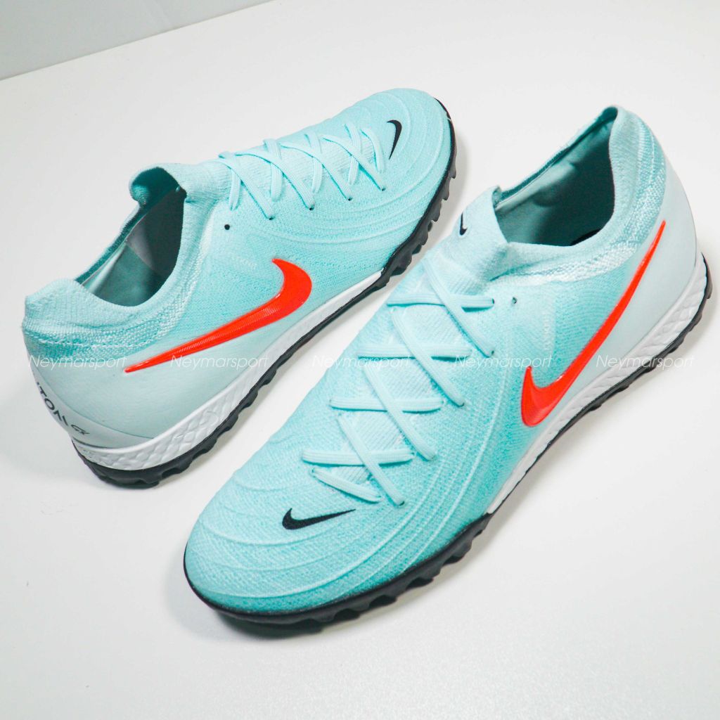 Giày đá bóng Nike Phantom GX II Pro TF Mad Energy - Mint/Atomic Red-Off Noir FJ2583-300