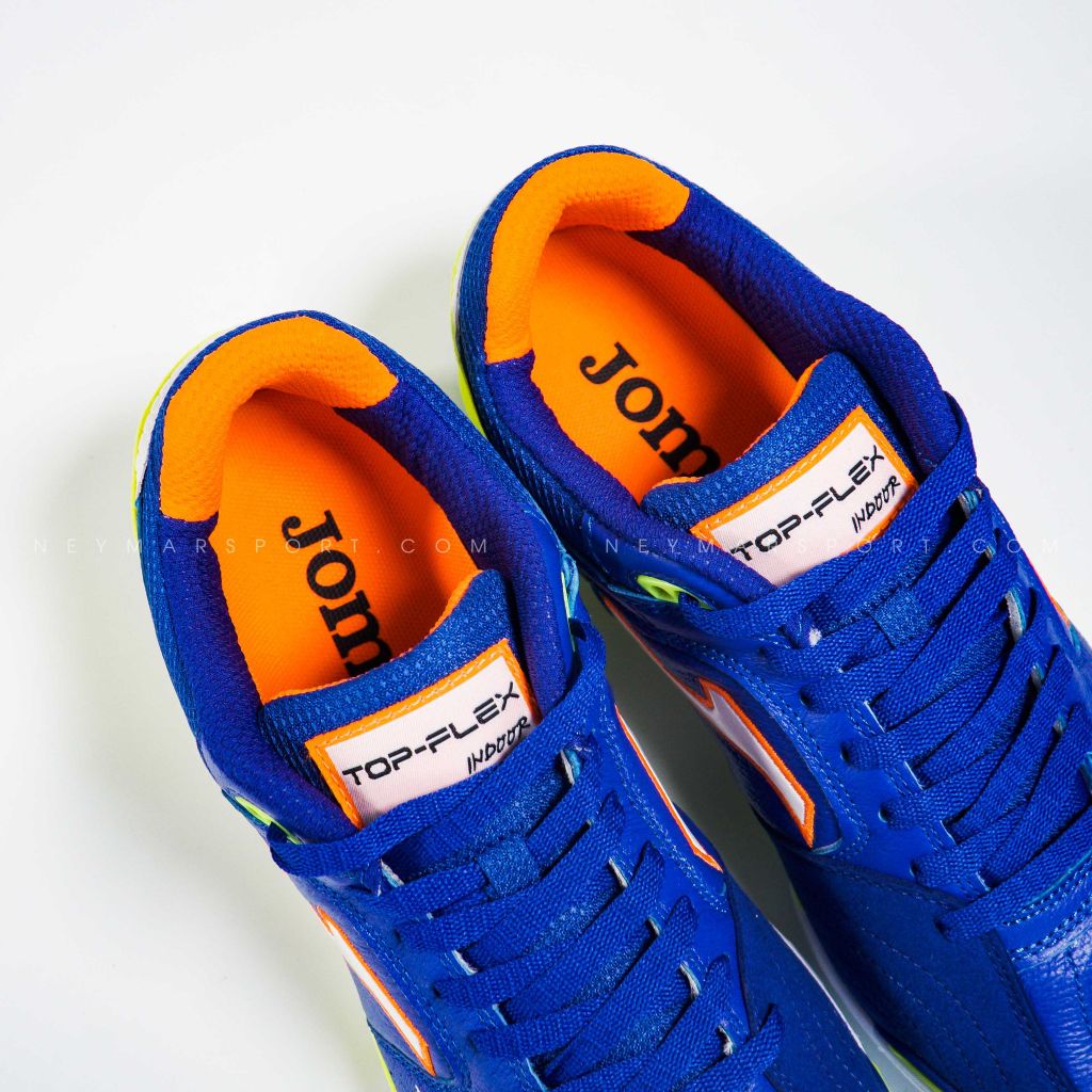 Giày đá bóng Joma Top Flex Rebound 2304 IN - Royal Blue/Neon Green TORS2304IN