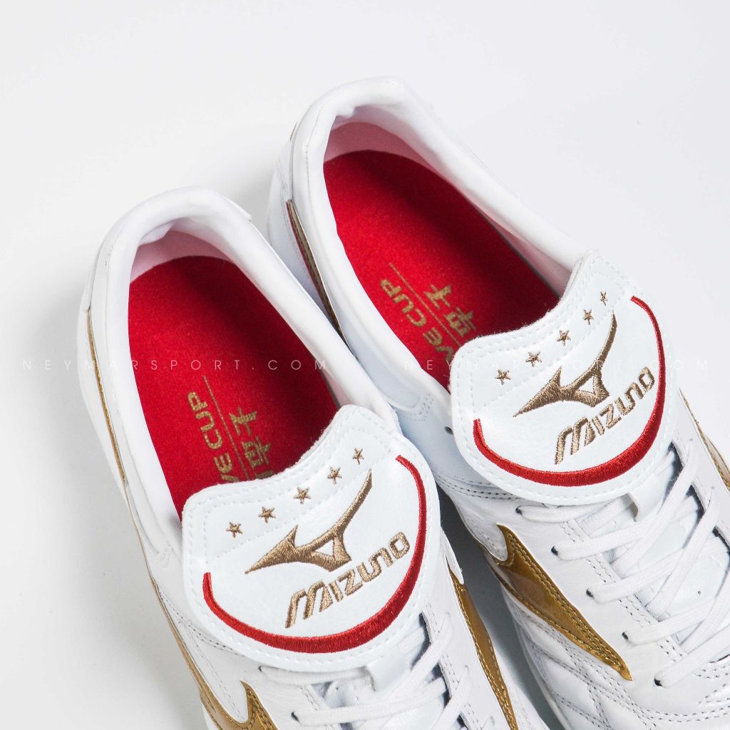 Mizuno Wave Cup Legend AS TF LIMITED EDITION - White/Gold