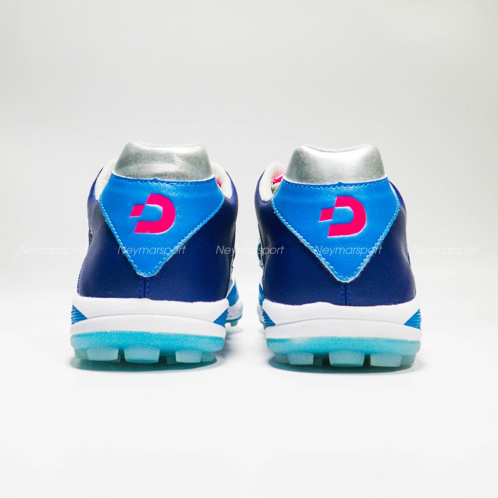 Giày đá bóng Desporte Tessa Light TF Pro II Limited Edition - Silver/Blue DS-2042