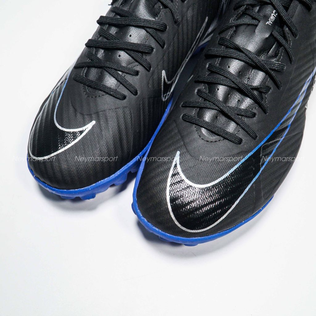 Nike Air Zoom Mercurial Vapor 15 Academy TF Shadow - Black/Chrome/Hyper Royal