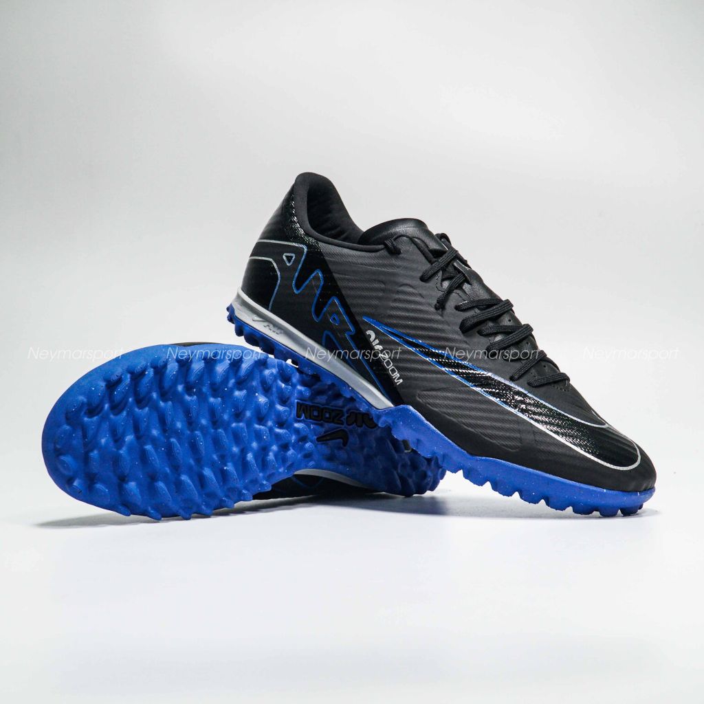 Nike Air Zoom Mercurial Vapor 15 Academy TF Shadow - Black/Chrome/Hyper Royal