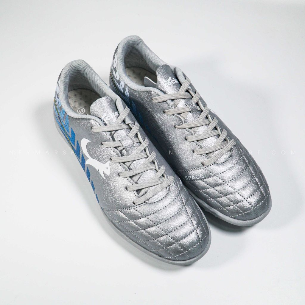 Giày đá bóng Zocker Space - Silver/Blue SNS-003-Silver