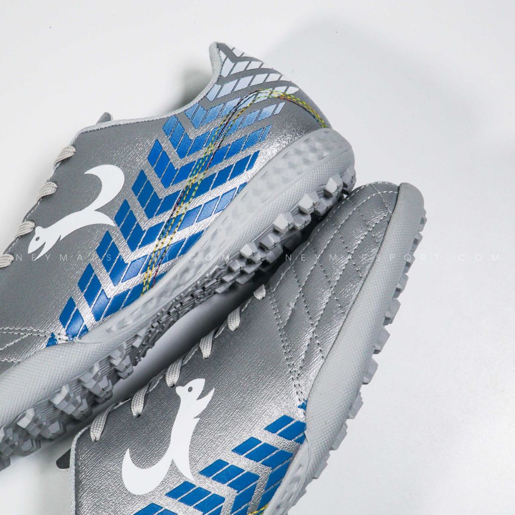 Giày đá bóng Zocker Space - Silver/Blue SNS-003-Silver