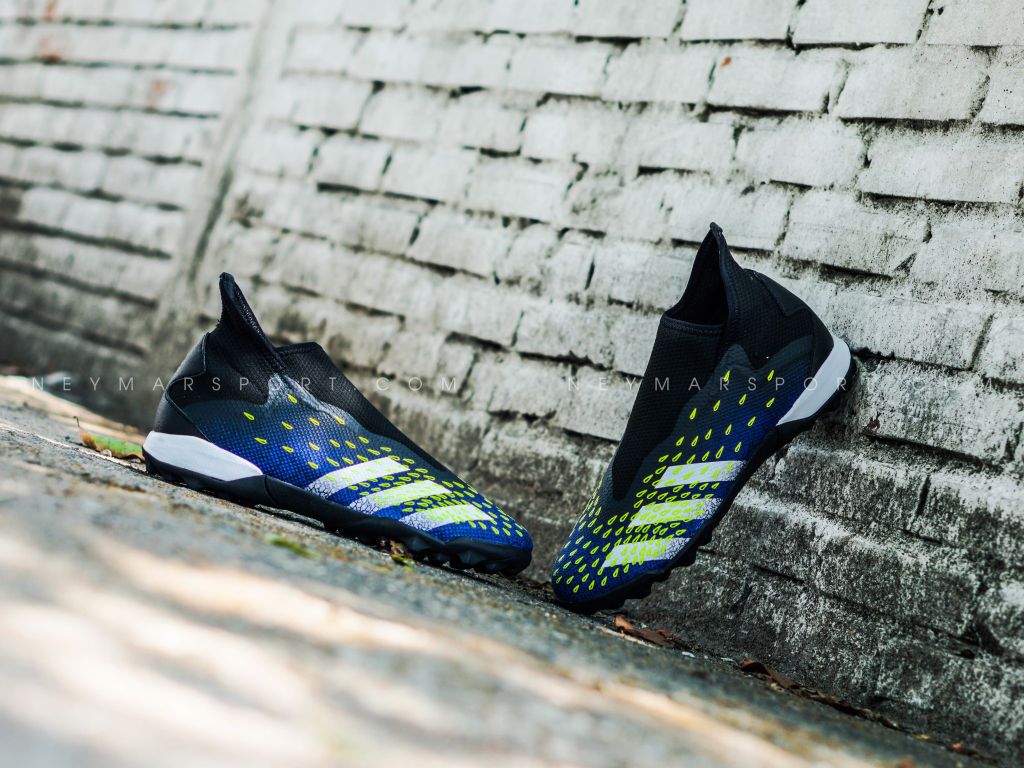 adidas Predator Freak .3 Laceless TF Superlative - Core Black/Footwear White/Solar Yellow