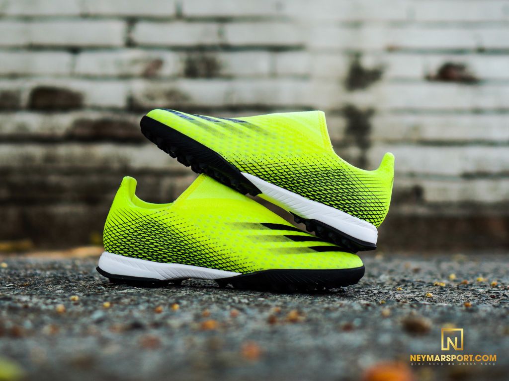 adidas X Ghosted .3 Laceless TF Superlative - Solar Yellow/Core Black/Royal Blue