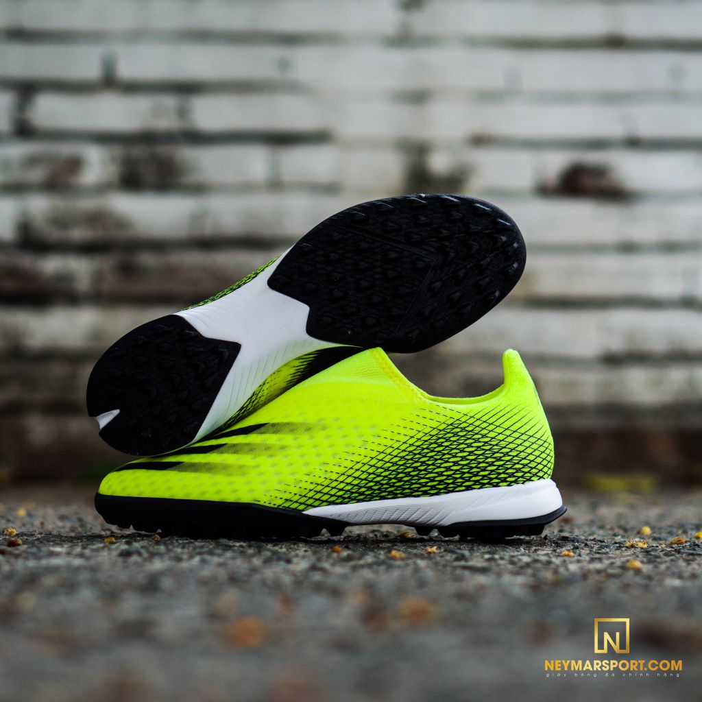 adidas X Ghosted .3 Laceless TF Superlative - Solar Yellow/Core Black/Royal Blue