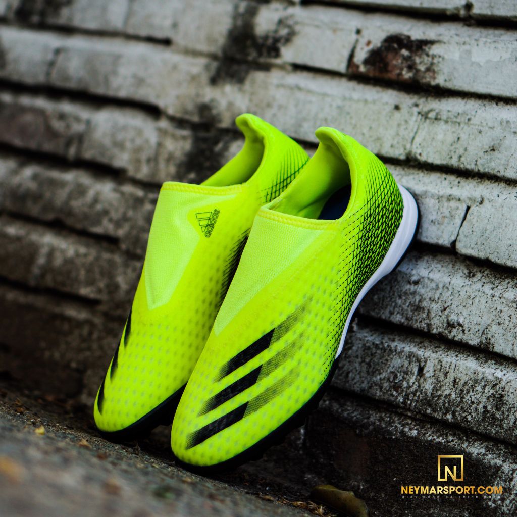 adidas X Ghosted .3 Laceless TF Superlative - Solar Yellow/Core Black/Royal Blue