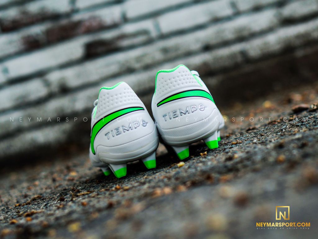 Nike Tiempo Legend 8 Academy MG Spectrum - Platinum Tint/Rage Green