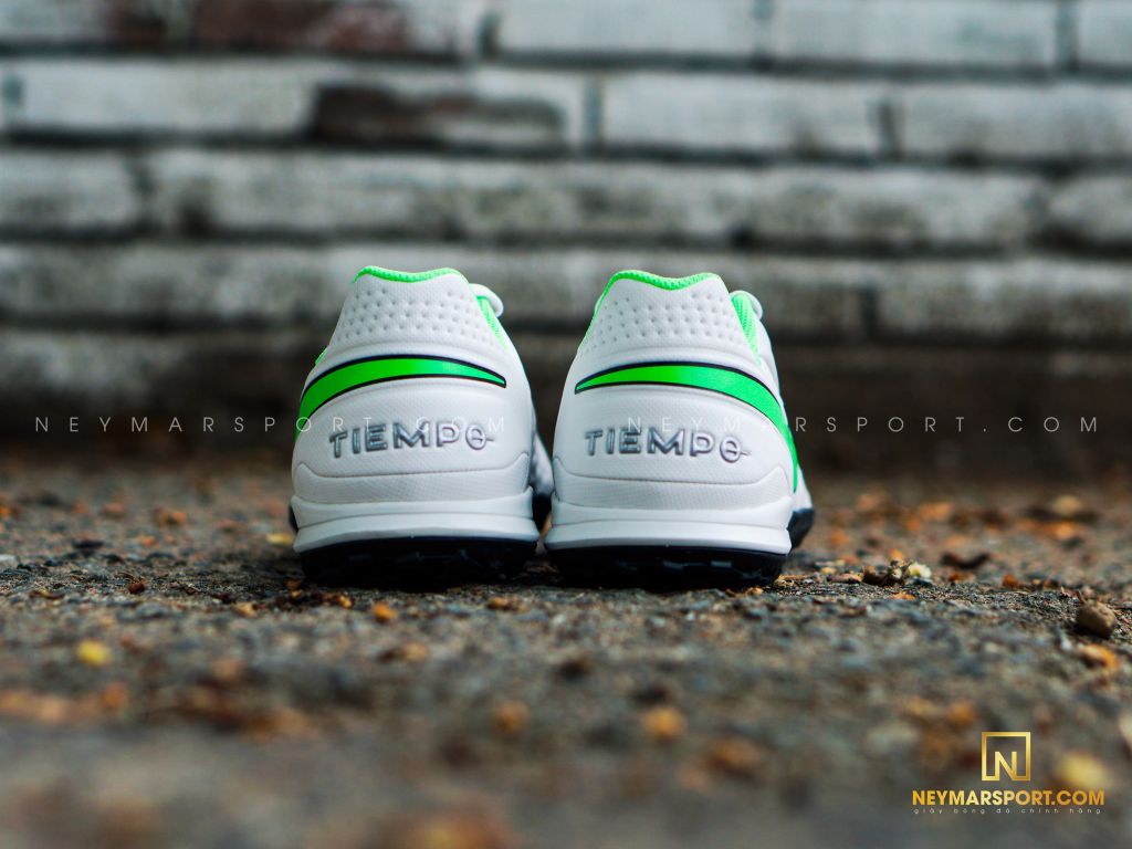 Nike Tiempo Legend 8 Academy TF Spectrum - Platinum Tint/Rage Green