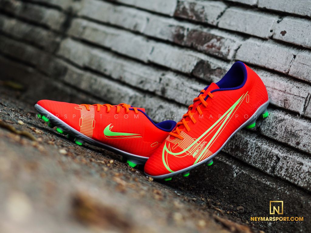 Nike Mercurial Vapor 14 Club MG Spectrum - Bright Crimson/Metallic Silver