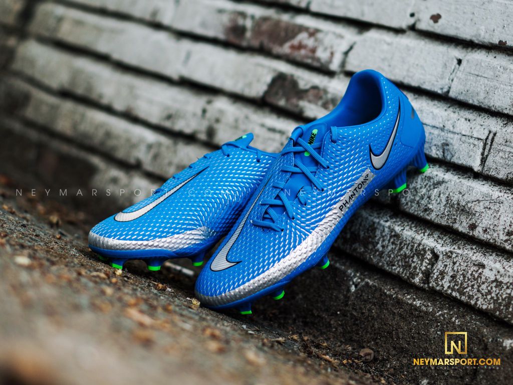 Nike Phantom GT Academy MG Spectrum - Photo Blue/Metallic Silver/Rage Green