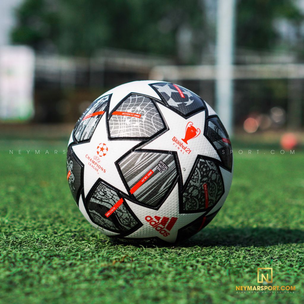adidas Football Champions League Finale 2021 Match Ball 20Y - White/Iron Metal/Silver Metallic