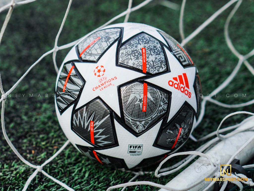 adidas Football Champions League Finale 2021 Match Ball 20Y - White/Iron Metal/Silver Metallic