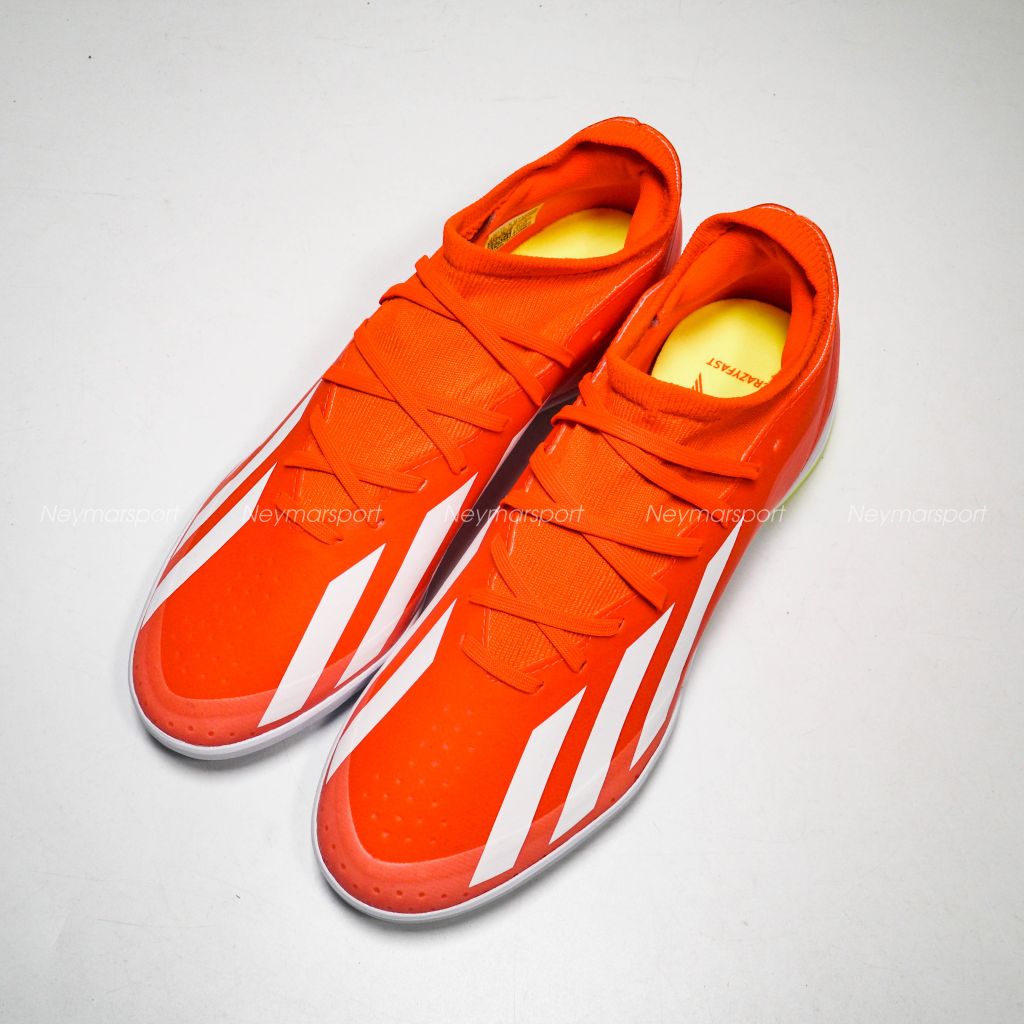 Giày đá bóng adidas X Crazyfast League TF Energy Citrus - Solar Red/Footwear White/Solar Yellow IF0699
