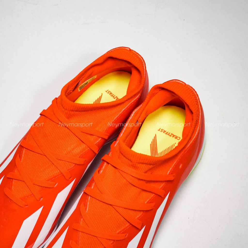 Giày đá bóng adidas X Crazyfast League TF Energy Citrus - Solar Red/Footwear White/Solar Yellow IF0699