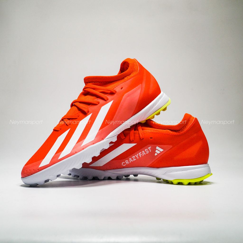 Giày đá bóng adidas X Crazyfast League TF Energy Citrus - Solar Red/Footwear White/Solar Yellow IF0699