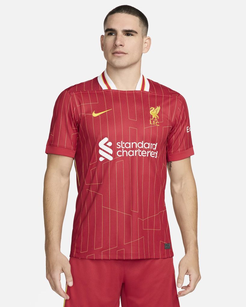 Áo bóng đá chính hãng Liverpool sân nhà 2024/25