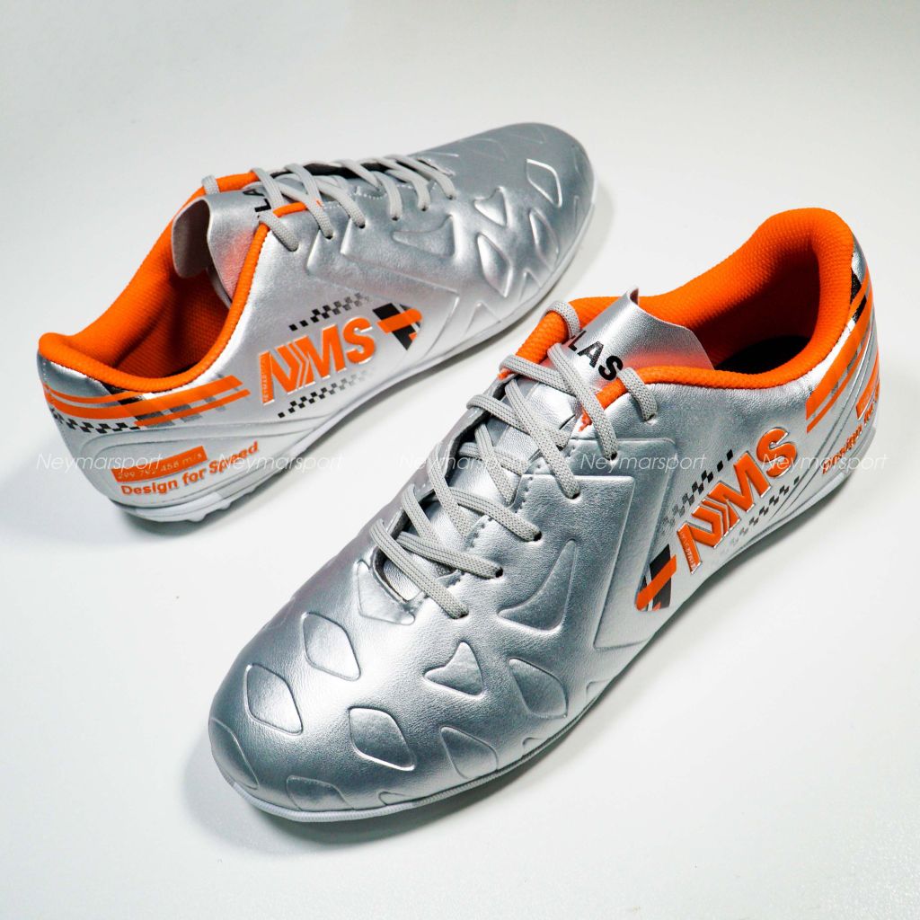 Giày đá bóng NMS FLASH - Grey/Orange