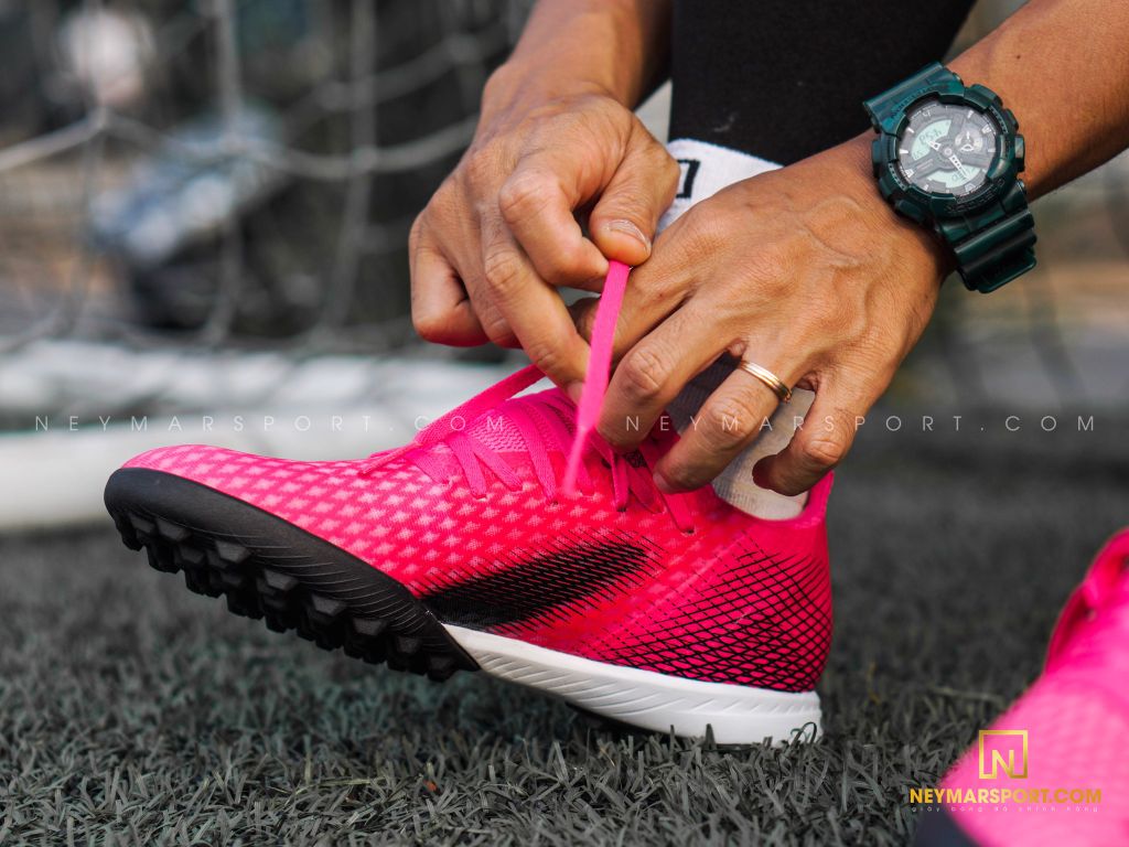 adidas X Ghosted .3 TF Superspectral - Shock Pink/Core Black/Screaming Orange