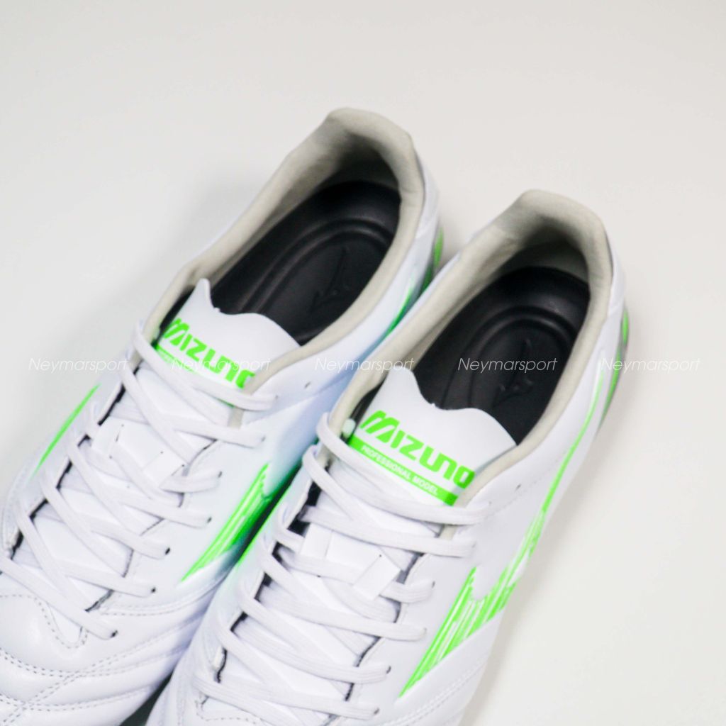 Giày đá bóng Mizuno Morelia Neo IV Pro AS FG Frontier Pack - White/Green P1GA253437