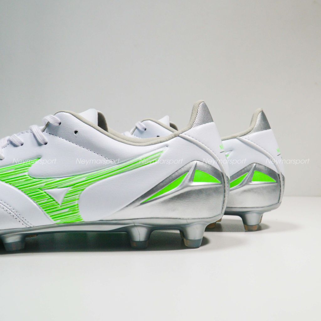 Giày đá bóng Mizuno Morelia Neo IV Pro AS FG Frontier Pack - White/Green P1GA253437