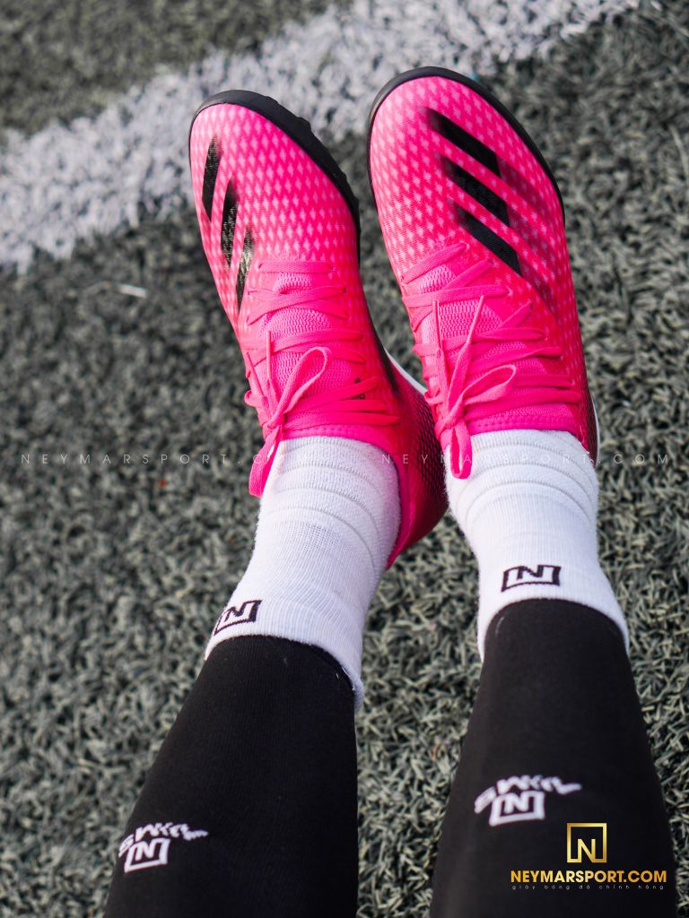 adidas X Ghosted .3 TF Superspectral - Shock Pink/Core Black/Screaming Orange