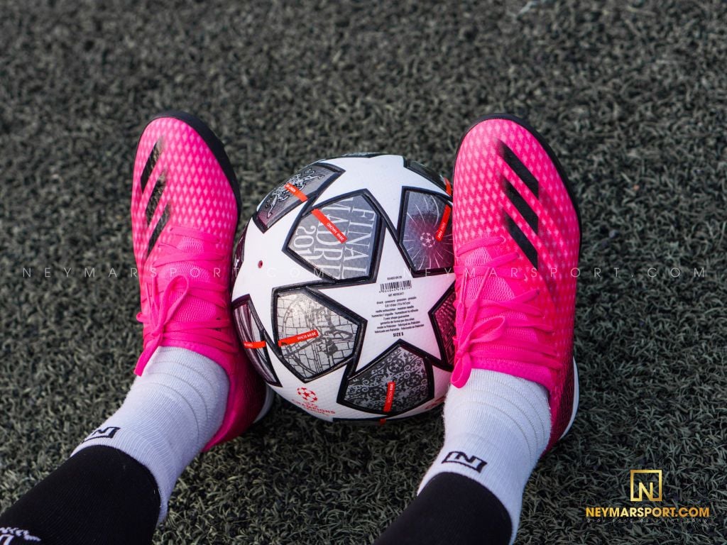 adidas X Ghosted .3 TF Superspectral - Shock Pink/Core Black/Screaming Orange