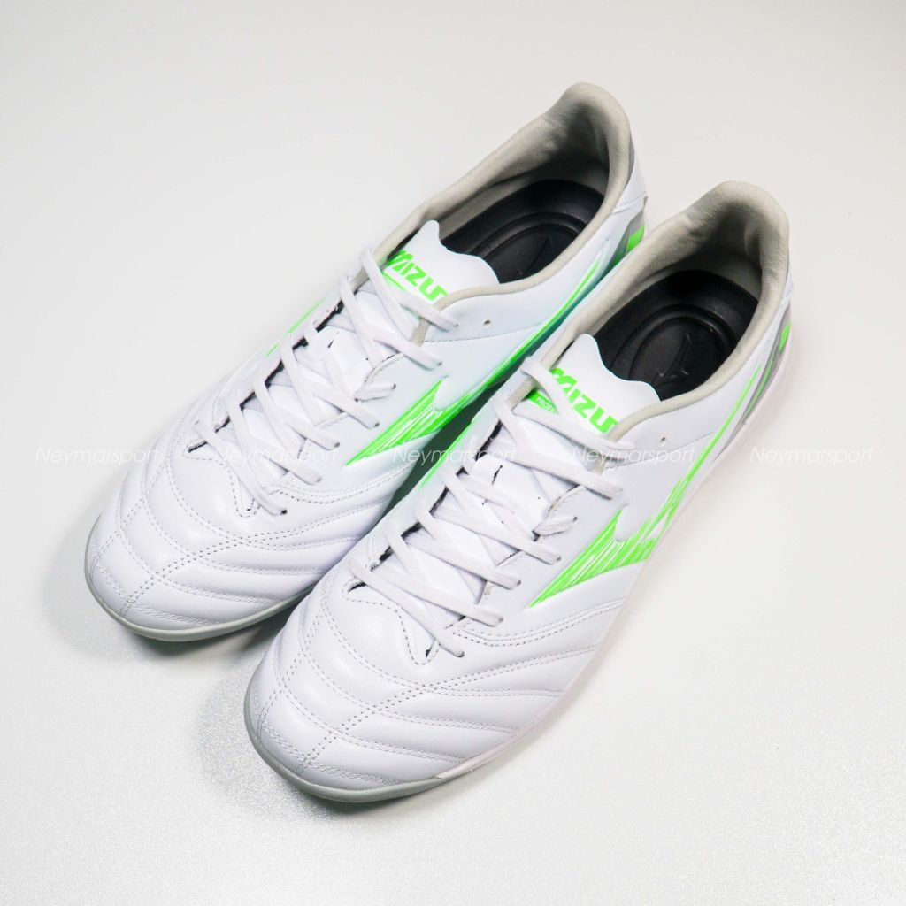 Giày đá bóng Mizuno Morelia Neo IV Pro AS TF Frontier Pack - White/Green P1GD253537