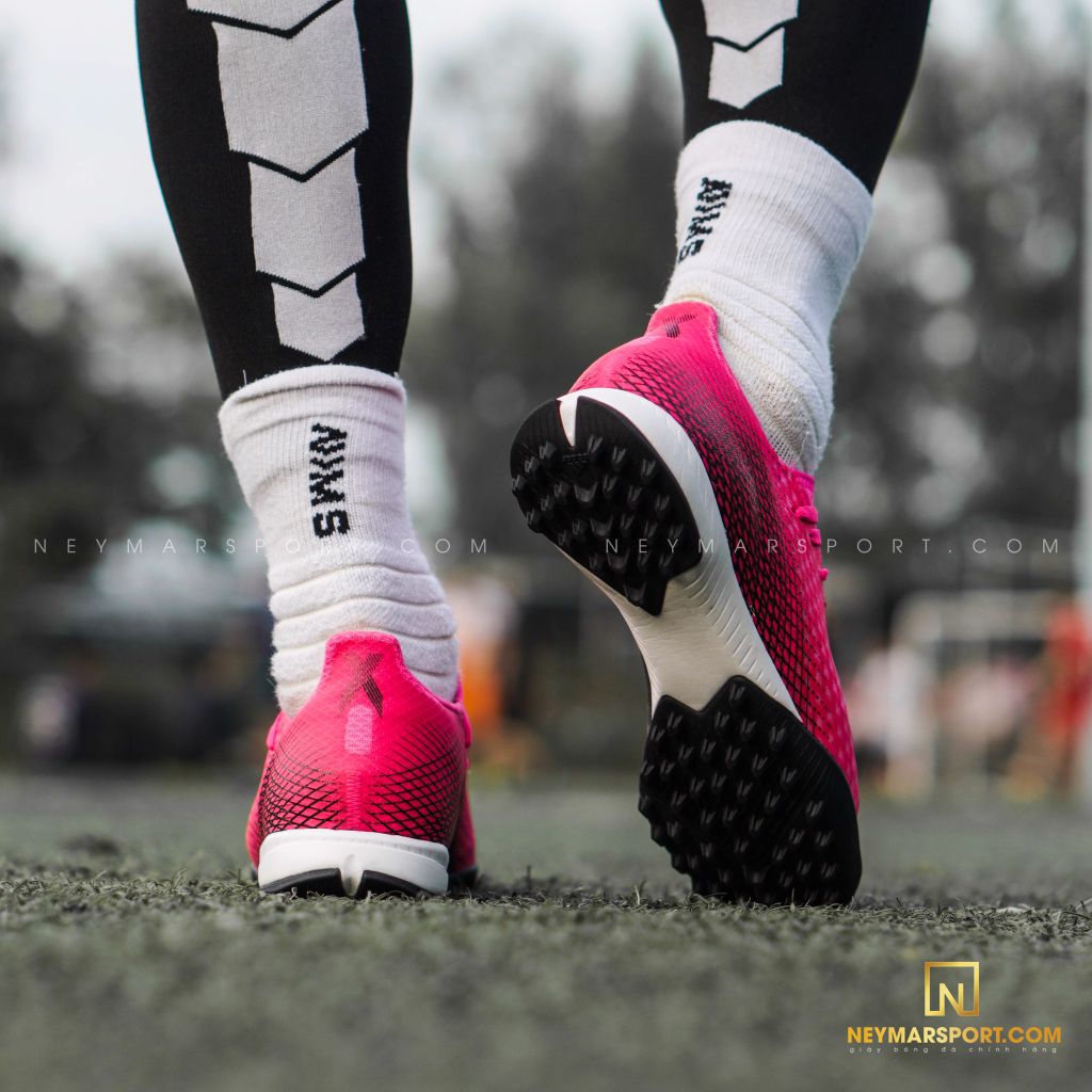 adidas X Ghosted .3 TF Superspectral - Shock Pink/Core Black/Screaming Orange