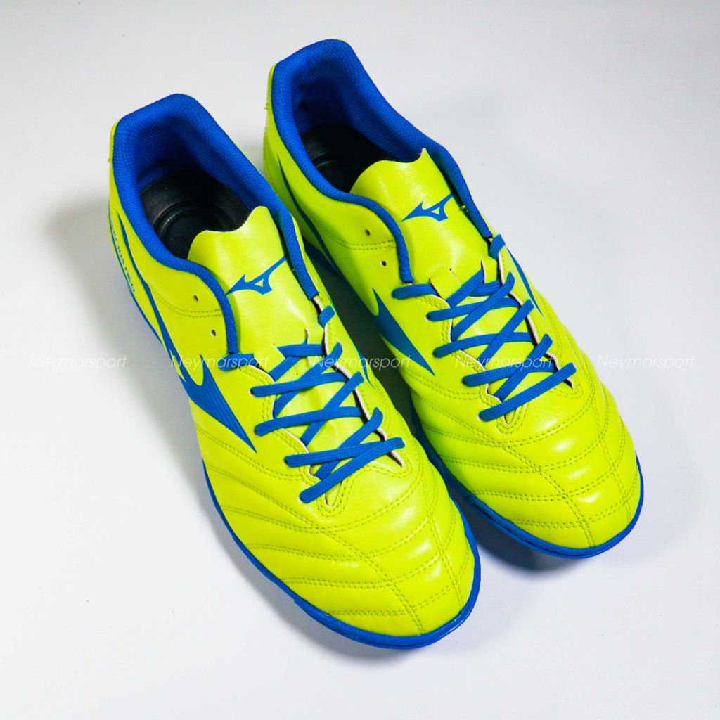 Giày đá bóng Mizuno Monarcida Neo II Select AS TF - Neon/Blue P1GD232554