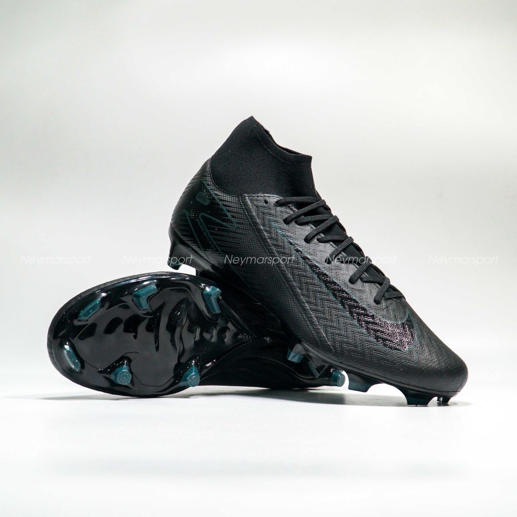 Giày đá bóng Nike Air Zoom Mercurial Superfly 10 Academy MG Shadow - Black/Deep Jungle FQ1456-002