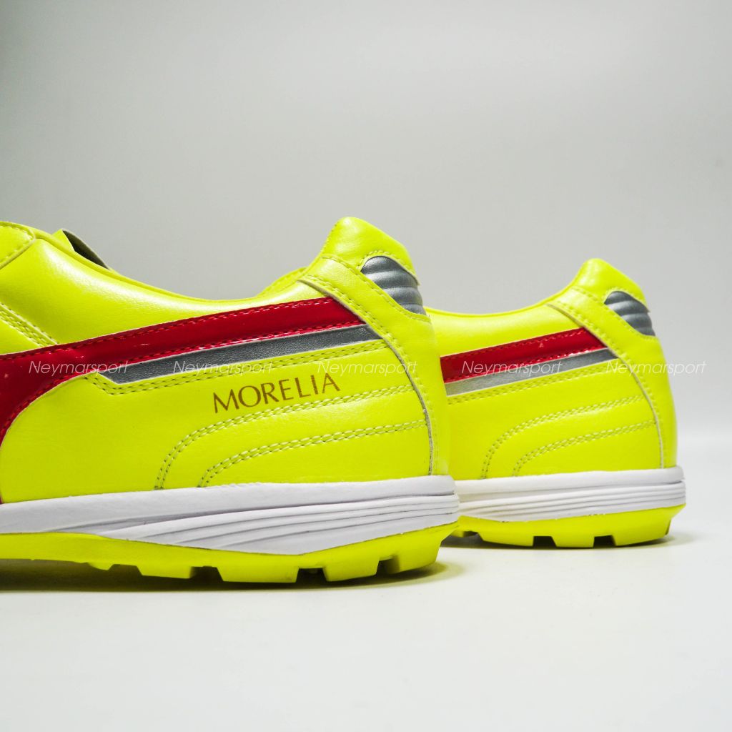 Giày đá bóng Mizuno Morelia Sala Elite TF Dyna - Safety Yellow/Fiery Coral Q1GB240145