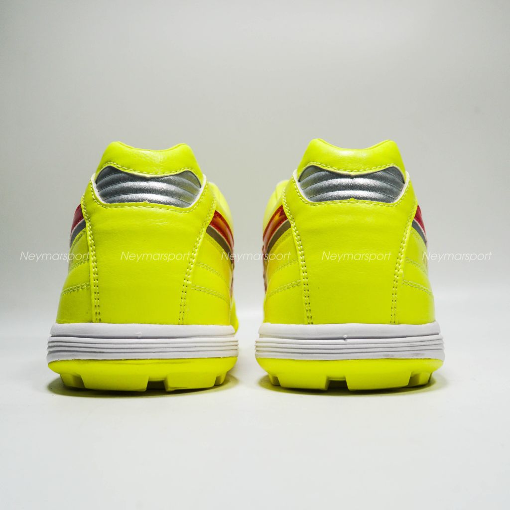 Giày đá bóng Mizuno Morelia Sala Elite TF Dyna - Safety Yellow/Fiery Coral Q1GB240145