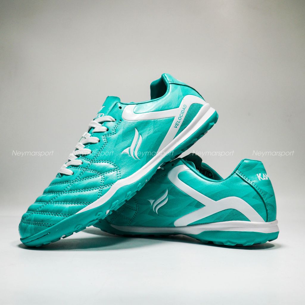 Giày đá bóng Kamito Velocidad Fire Back TF - Mint/White KMTF240120