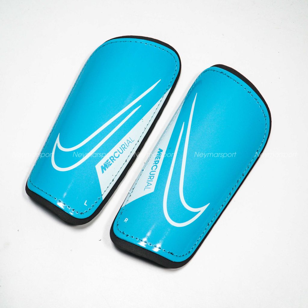 Bọc ống đồng Nike Shin Pads Mercurial Hard Shell Mad Ambition - Blue Fury/Black DN3614-420