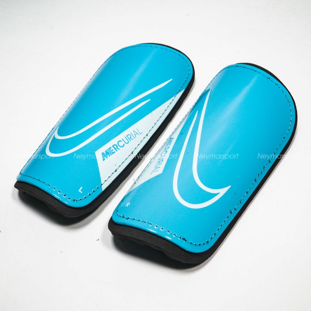 Bọc ống đồng Nike Shin Pads Mercurial Hard Shell Mad Ambition - Blue Fury/Black DN3614-420