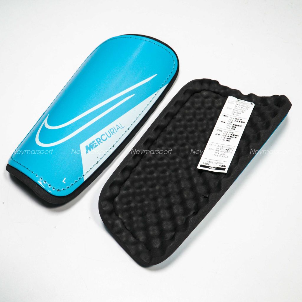 Bọc ống đồng Nike Shin Pads Mercurial Hard Shell Mad Ambition - Blue Fury/Black DN3614-420
