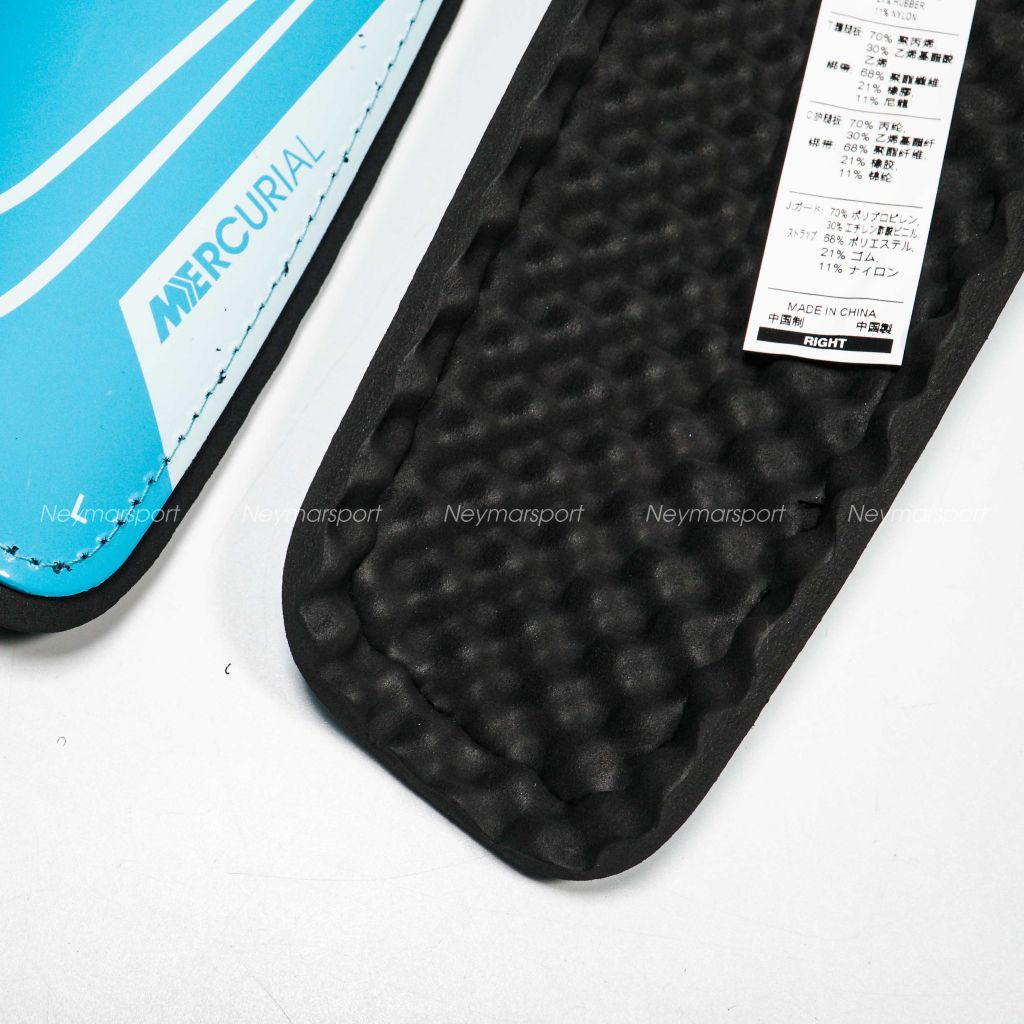 Bọc ống đồng Nike Shin Pads Mercurial Hard Shell Mad Ambition - Blue Fury/Black DN3614-420