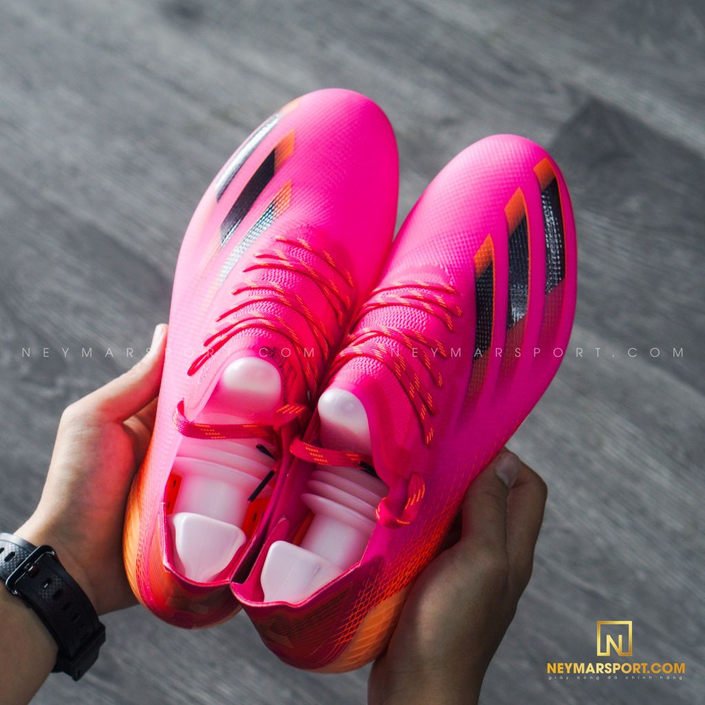 adidas X Ghosted .1 FG/AG Superspectral - Shock Pink/Core Black/Screaming Orange
