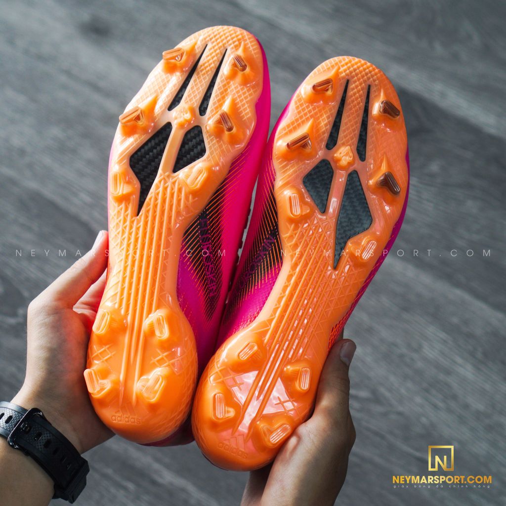 adidas X Ghosted .1 FG/AG Superspectral - Shock Pink/Core Black/Screaming Orange