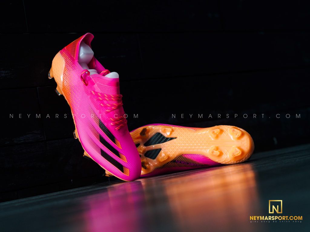 adidas X Ghosted .1 FG/AG Superspectral - Shock Pink/Core Black/Screaming Orange