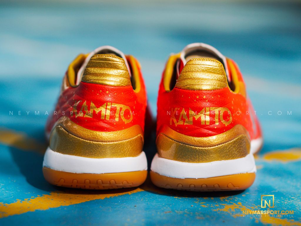 GIÀY ĐÁ BÓNG KAMITO TA11 IC TOUCH OF MAGIC - RED/GOLD