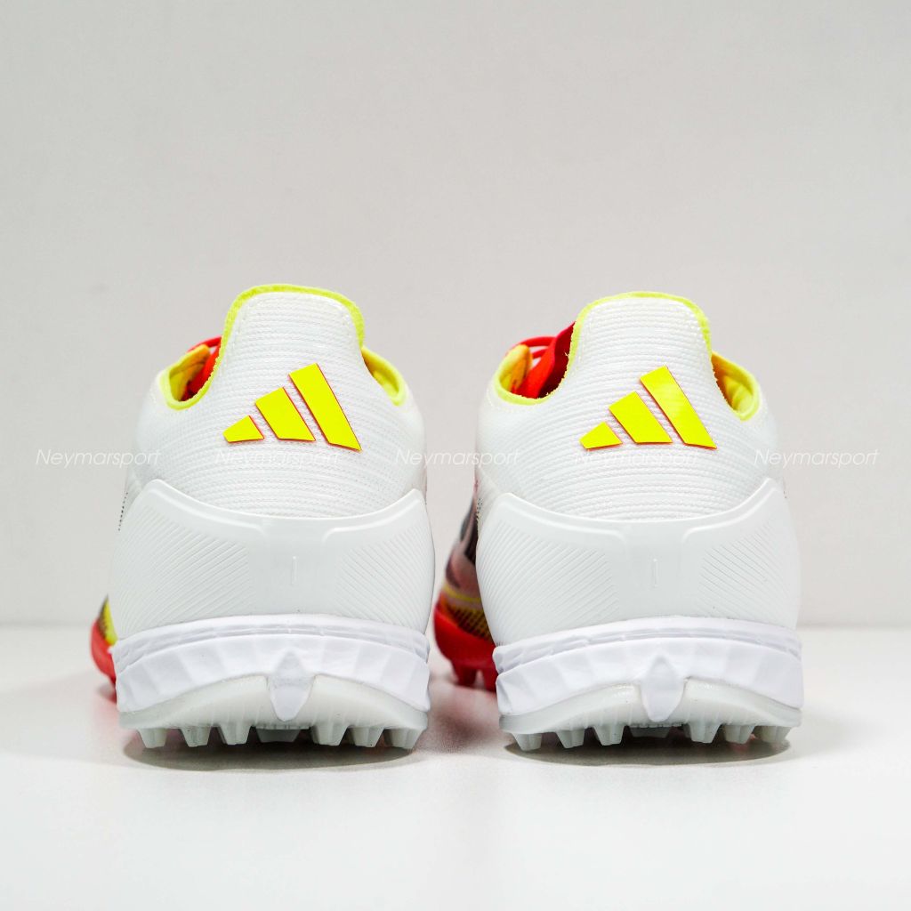 Giày đá bóng adidas F50 Pro TF Pure Victory - Footwear White/Core Black/Solar Yellow IE1220