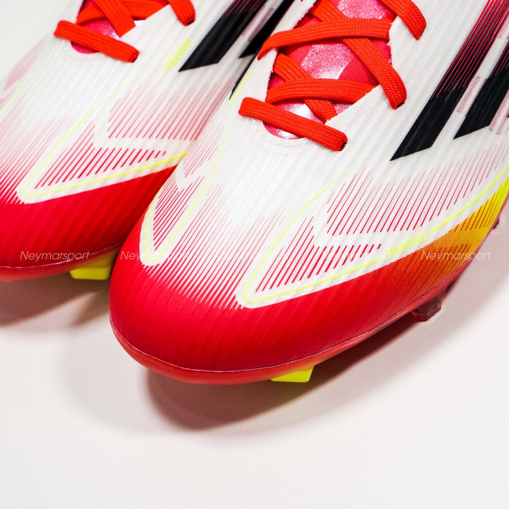 Giày đá bóng adidas F50 League FG Pure Victory - Footwear White/Core Black/Solar Yellow IE1289