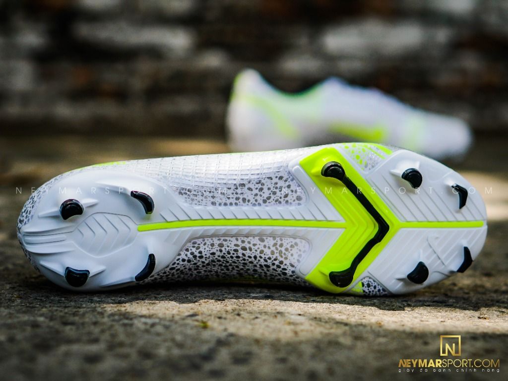 Nike Mercurial Vapor 14 Academy MG Silver Safari - White/Black/Metallic Silver/Volt