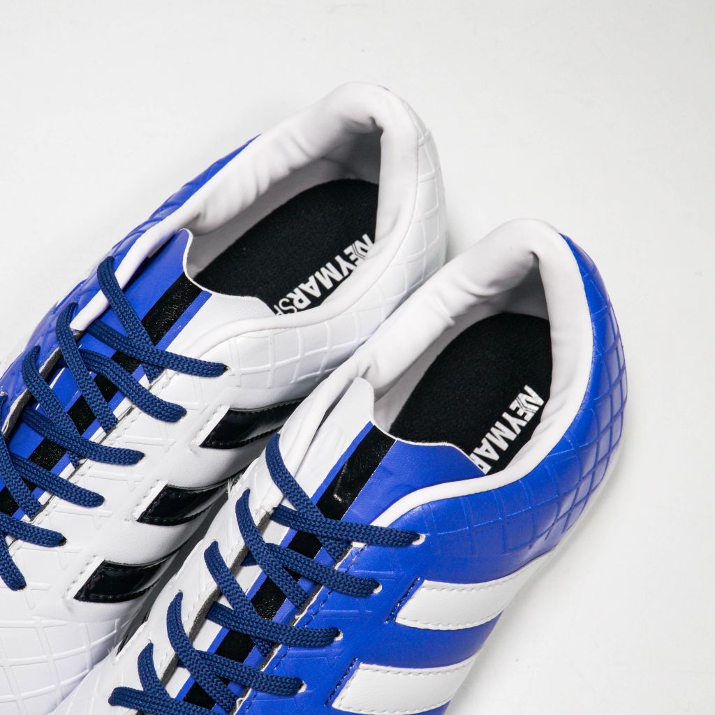 Giày đá bóng NMS XABI TF - White/Blue