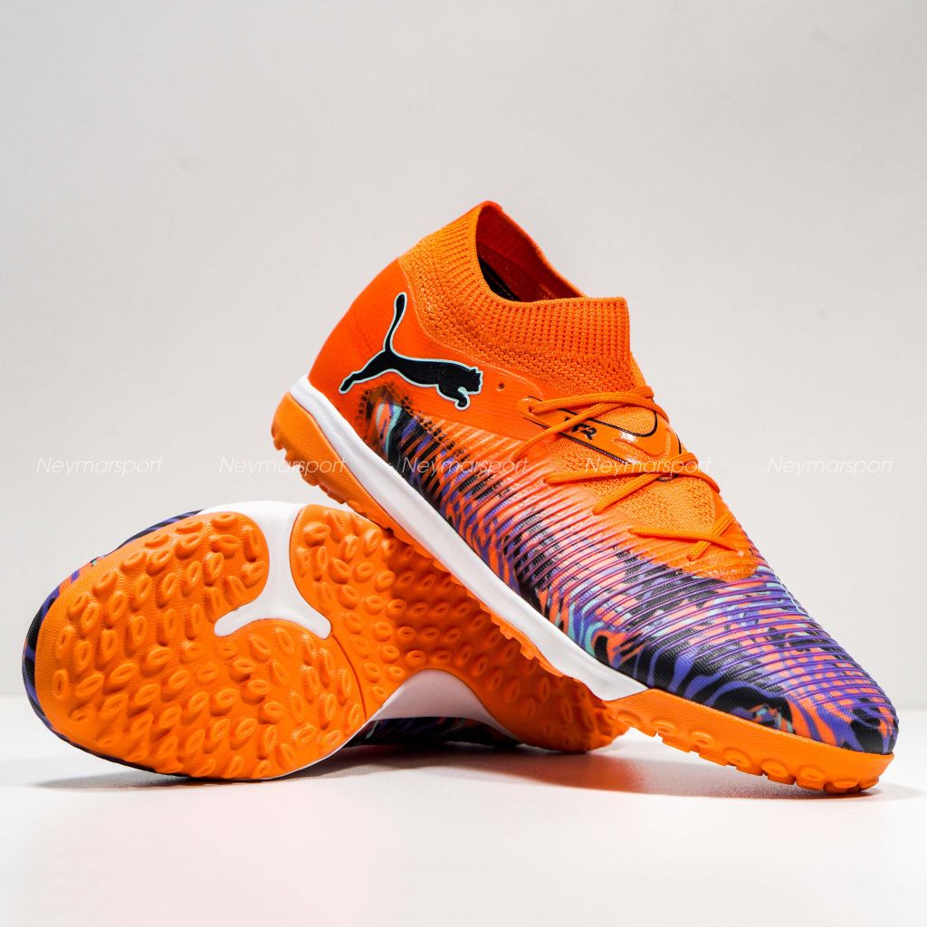 Giày đá bóng PUMA Future 8 Match TT Creativity Limited Edition - Orange/Purple/Pink 108433-01