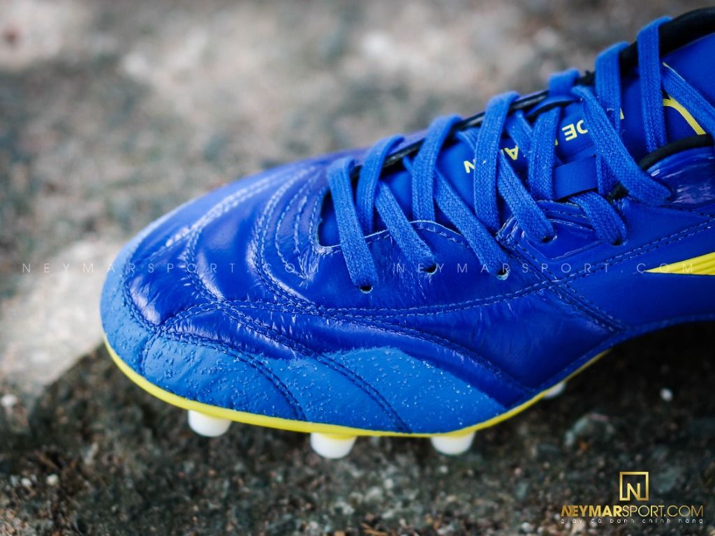MIZUNO MONARCIDA 2 NEO FG MADE IN JAPAN - BLUE/YELLOW